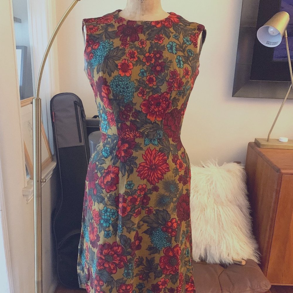 Vintage Floral Dress
